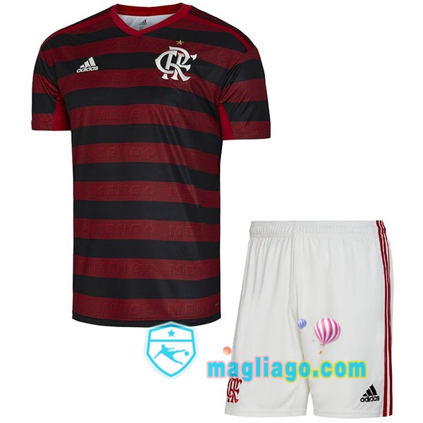 Magliago - Passione Maglie Thai Affidabili Basso Costo Online Shop | Maglia Flamengo Bambino Prima 2019/2020