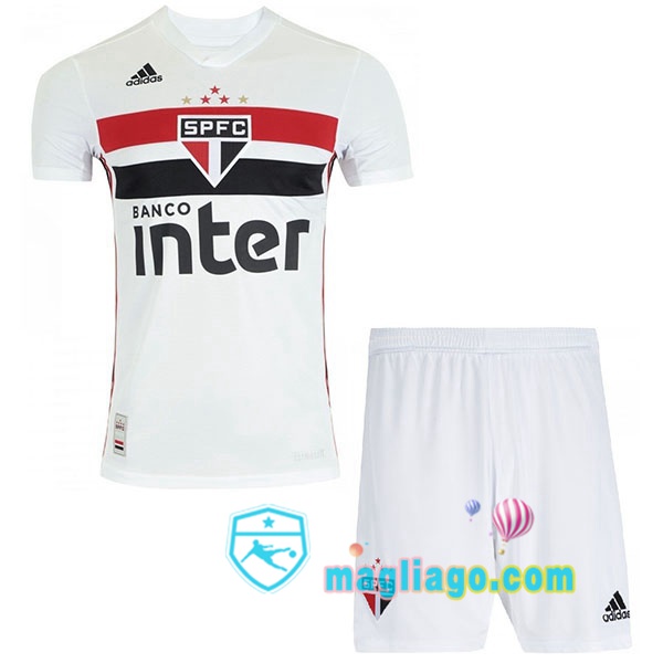 Magliago - Passione Maglie Thai Affidabili Basso Costo Online Shop | Maglia Sao Paulo FC Bambino Prima 2019/2020