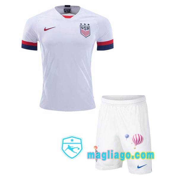 Magliago - Passione Maglie Thai Affidabili Basso Costo Online Shop | Nazionale Maglia Stati Uniti Bambino Prima 2019/2020