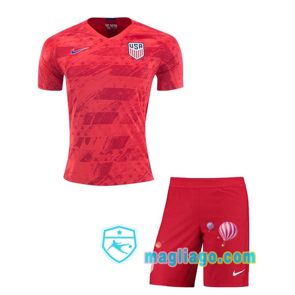 Magliago - Passione Maglie Thai Affidabili Basso Costo Online Shop | Nazionale Maglia Stati Uniti Bambino Seconda 2019/2020
