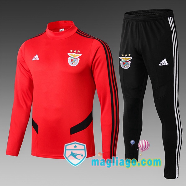 Magliago - Passione Maglie Thai Affidabili Basso Costo Online Shop | Tuta da Allenamento Benfica Bambino Rosso 2019/2020