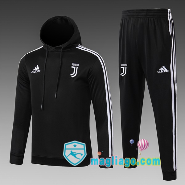 Magliago - Passione Maglie Thai Affidabili Basso Costo Online Shop | Felpa Con Cappuccio Juventus Bambino Nero 2019/2020