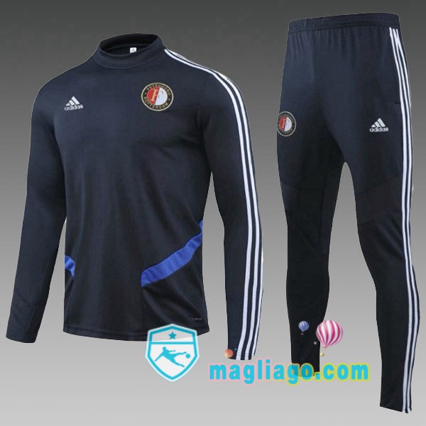 Magliago - Passione Maglie Thai Affidabili Basso Costo Online Shop | Tuta da Allenamento Feyenoord Bambino Ciano Scuro 2019/2020