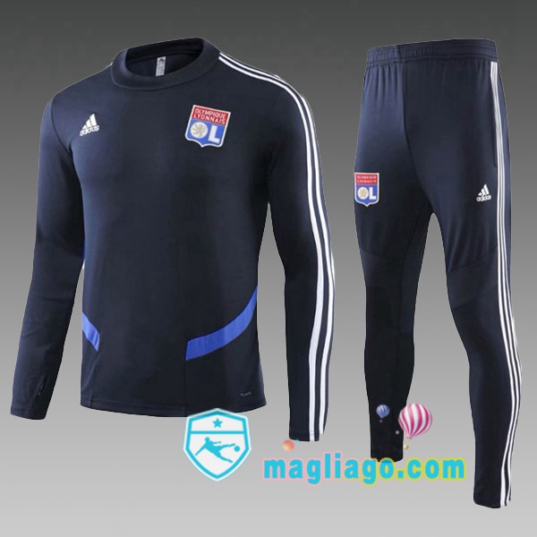 Magliago - Passione Maglie Thai Affidabili Basso Costo Online Shop | Felpa Con Cappuccio Lyon OL Bambino Ciano 2019/2020
