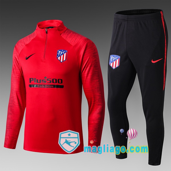 Magliago - Passione Maglie Thai Affidabili Basso Costo Online Shop | Tuta da Allenamento Atletico Madrid Bambino Rosso 2019/2020