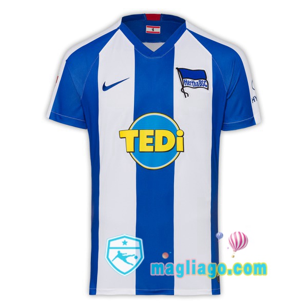 Magliago - Passione Maglie Thai Affidabili Basso Costo Online Shop | Maglia Hertha BSC Uomo Prima 2019/2020