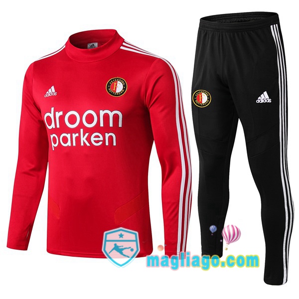 Magliago - Passione Maglie Thai Affidabili Basso Costo Online Shop | Tuta da Allenamento Feyenoord Rotterdam Rosso 2019/2020