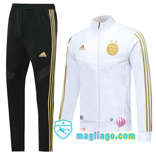 Magliago - Passione Maglie Thai Affidabili Basso Costo Online Shop | Giacca Da Allenamento Algeria Bianco 2019/2020