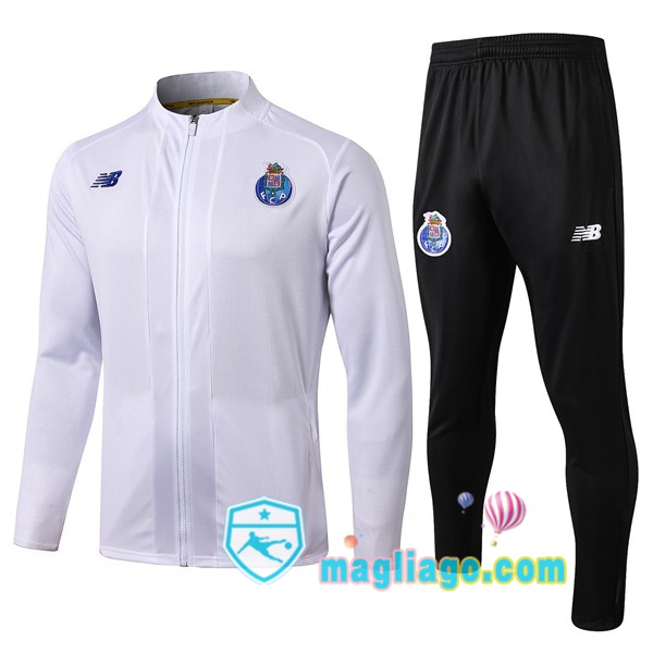 Magliago - Passione Maglie Thai Affidabili Basso Costo Online Shop | Giacca Da Allenamento FC Porto Bianco 2019/2020