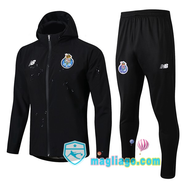 Magliago - Passione Maglie Thai Affidabili Basso Costo Online Shop | Giacca a Vento FC Porto Nero 2019/2020