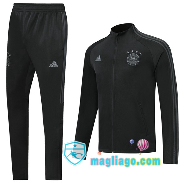 Magliago - Passione Maglie Thai Affidabili Basso Costo Online Shop | Giacca Da Allenamento Germania Nero 2019/2020