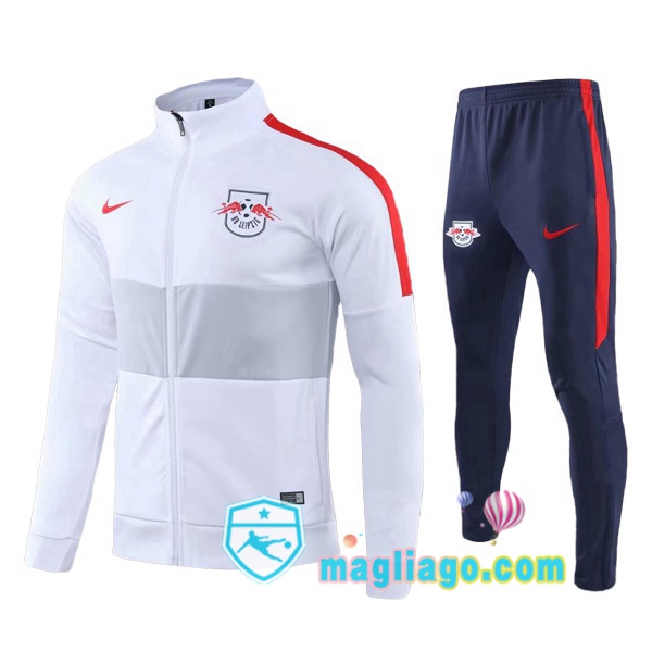 Magliago - Passione Maglie Thai Affidabili Basso Costo Online Shop | Giacca Da Allenamento RB Leipzig Bianco 2019/2020