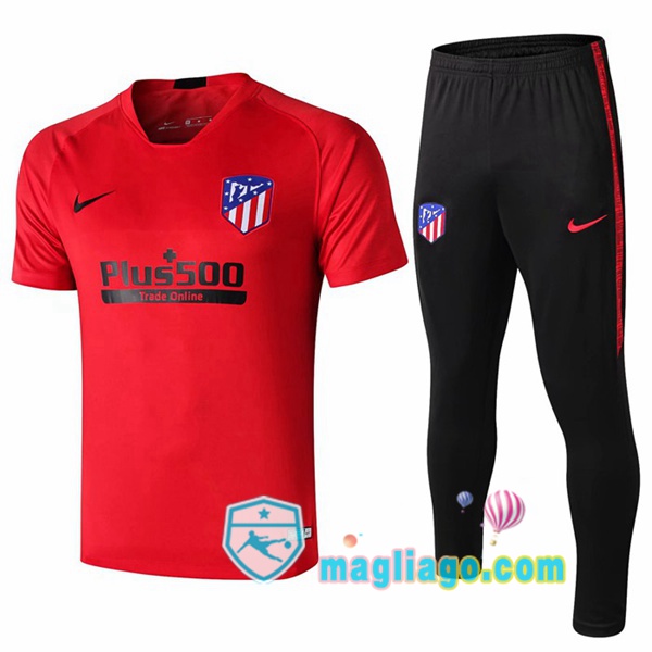 Magliago - Passione Maglie Thai Affidabili Basso Costo Online Shop | Maglie Allenamento Atletico Madrid + Pantaloni Rosso 2019/2020
