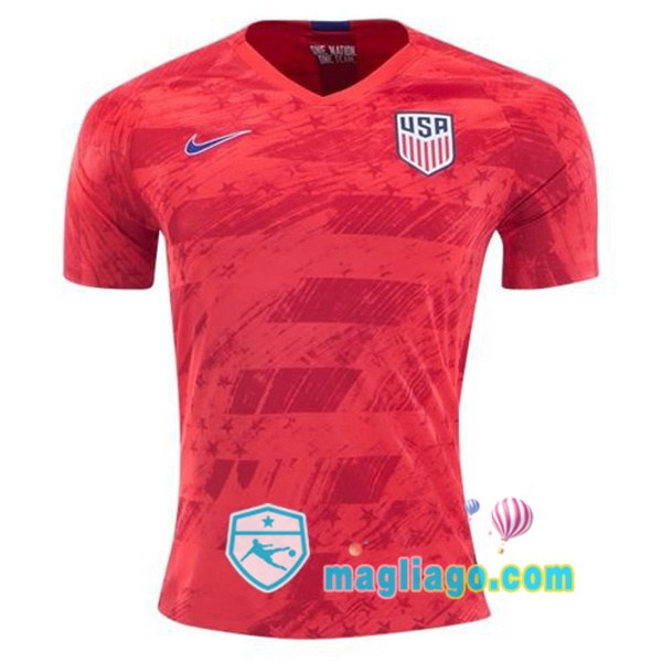 Magliago - Passione Maglie Thai Affidabili Basso Costo Online Shop | Nazionale Maglia Stati Uniti Seconda 2019/2020