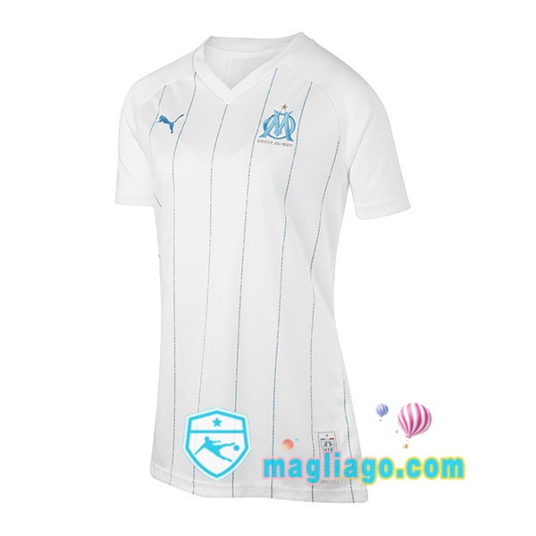 Magliago - Passione Maglie Thai Affidabili Basso Costo Online Shop | Maglia Marsiglia OM Donna Prima 2019/2020