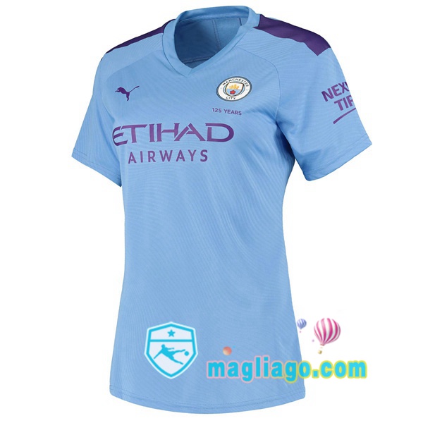 Magliago - Passione Maglie Thai Affidabili Basso Costo Online Shop | Maglia Manchester City Donna Prima 2019/2020