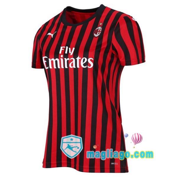 Magliago - Passione Maglie Thai Affidabili Basso Costo Online Shop | Maglia AC Milan Donna Prima 2019/2020