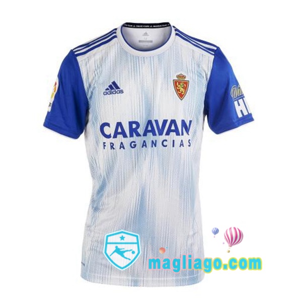 Magliago - Passione Maglie Thai Affidabili Basso Costo Online Shop | Maglia Real Zaragoza Uomo Prima 2019/2020