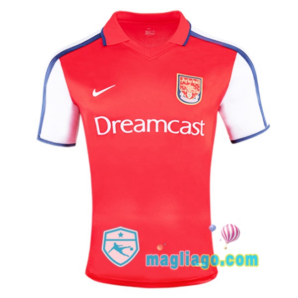 Magliago - Passione Maglie Thai Affidabili Basso Costo Online Shop | Maglia Storica Arsenal Prima 2000 2001