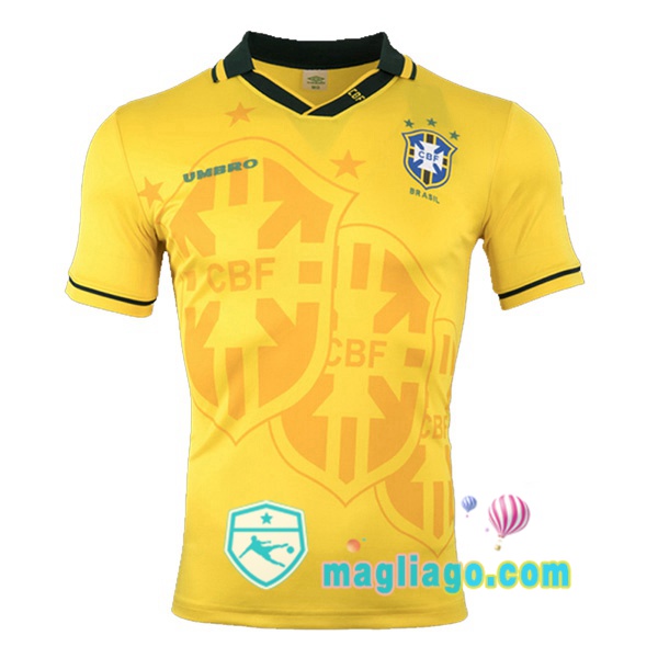 Magliago - Passione Maglie Thai Affidabili Basso Costo Online Shop | Maglia Storica Brasile Prima 1993 1994