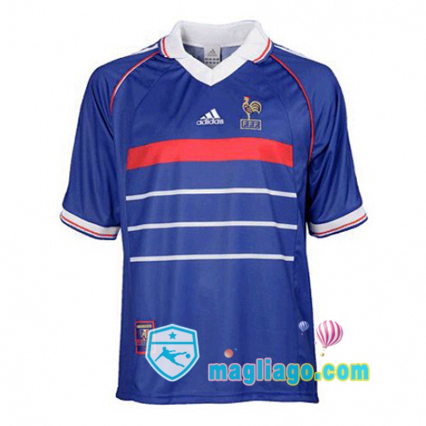 Magliago - Passione Maglie Thai Affidabili Basso Costo Online Shop | Maglia Storica Francia Prima 1998