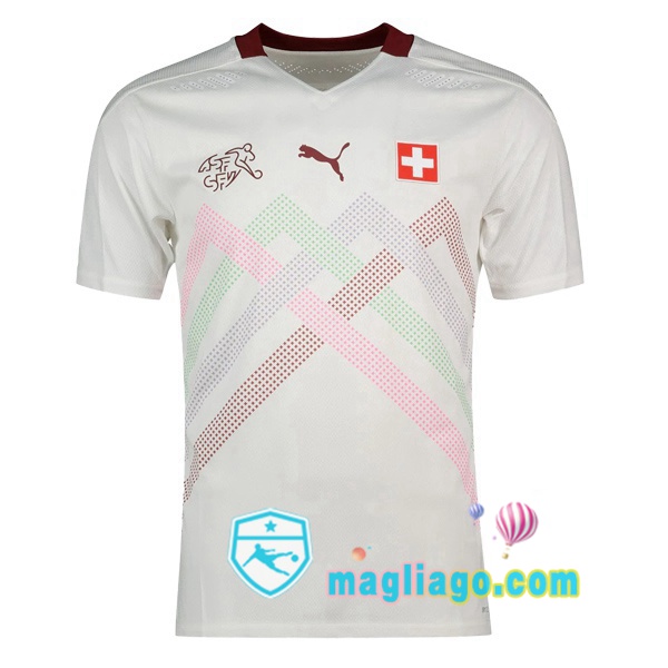 Magliago - Passione Maglie Thai Affidabili Basso Costo Online Shop | Nazionale Maglia Svizzera Seconda 2020/2021