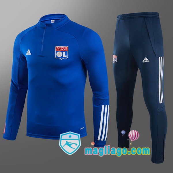 Magliago - Passione Maglie Thai Affidabili Basso Costo Online Shop | Tuta da Allenamento Lyon OL Bambino Blu 2020/2021