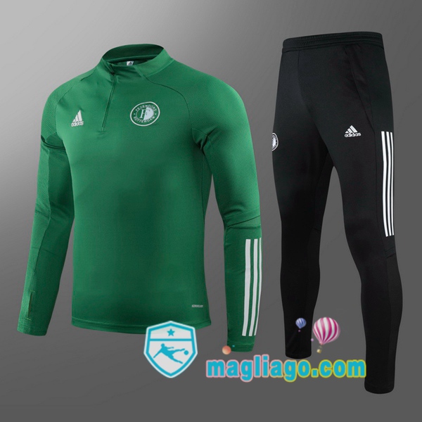 Magliago - Passione Maglie Thai Affidabili Basso Costo Online Shop | Tuta da Allenamento Feyenoord Bambino Verde 2020/2021