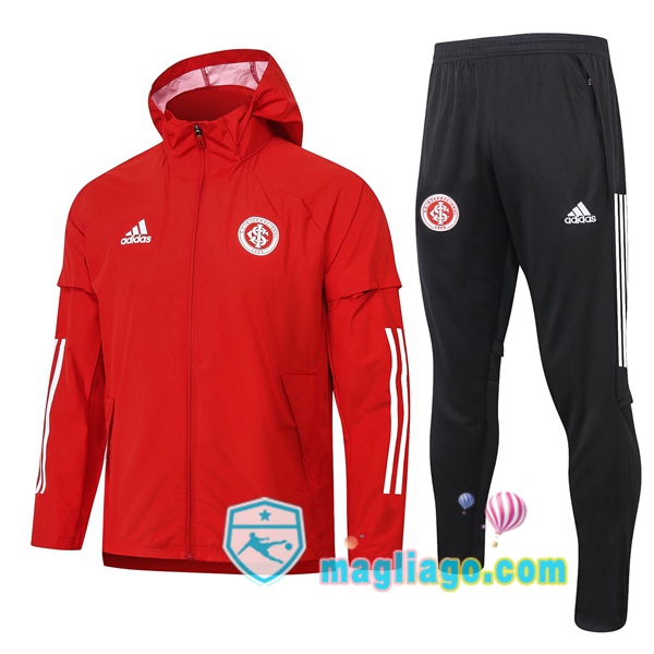 Magliago - Passione Maglie Thai Affidabili Basso Costo Online Shop | Giacca A Vento SC Internacional Rosso 2020/2021