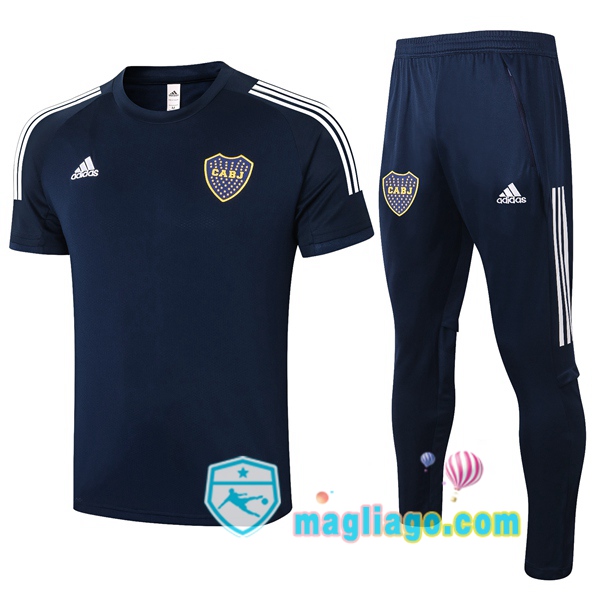 Magliago - Passione Maglie Thai Affidabili Basso Costo Online Shop | Maglie Allenamento Boca Juniors + Pantaloni Blu Royal 2020/2021