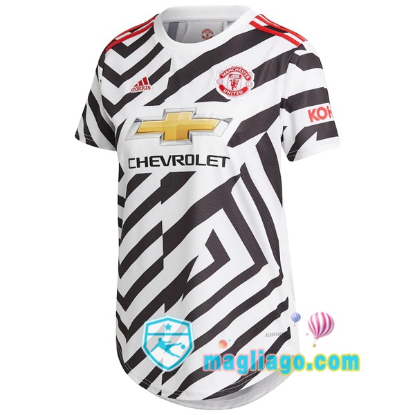 Magliago - Passione Maglie Thai Affidabili Basso Costo Online Shop | Maglia Manchester United Donna Terza 2020/2021