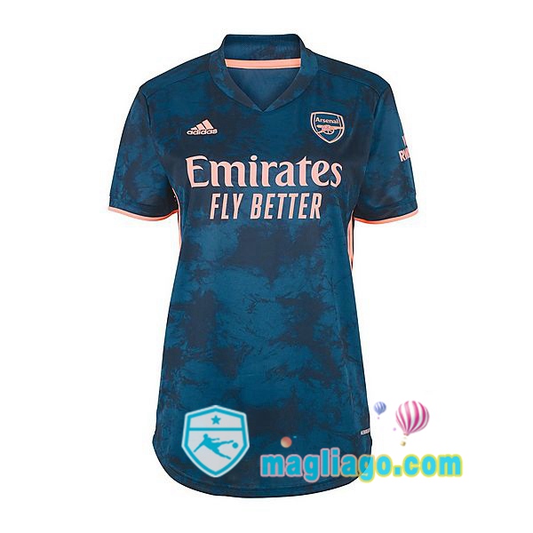 Magliago - Passione Maglie Thai Affidabili Basso Costo Online Shop | Maglia Arsenal Donna Terza 2020/2021