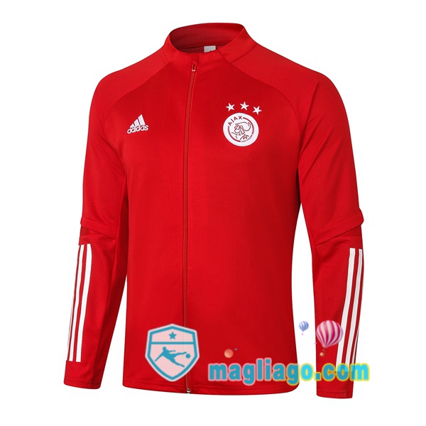Magliago - Passione Maglie Thai Affidabili Basso Costo Online Shop | Giacca Calcio AFC Ajax Rosso 2020/2021