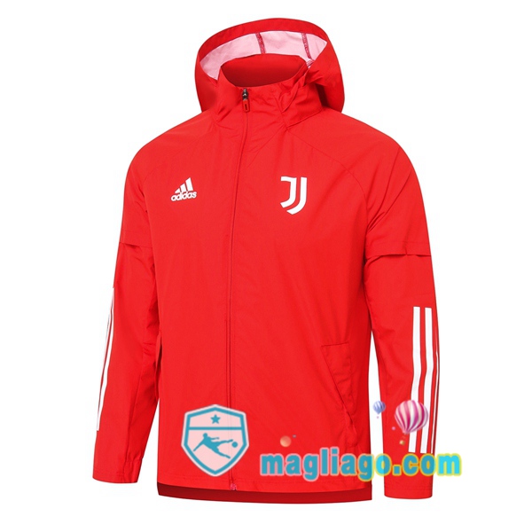 Magliago - Passione Maglie Thai Affidabili Basso Costo Online Shop | Giacca A Vento Juventus Rosso 2020/2021