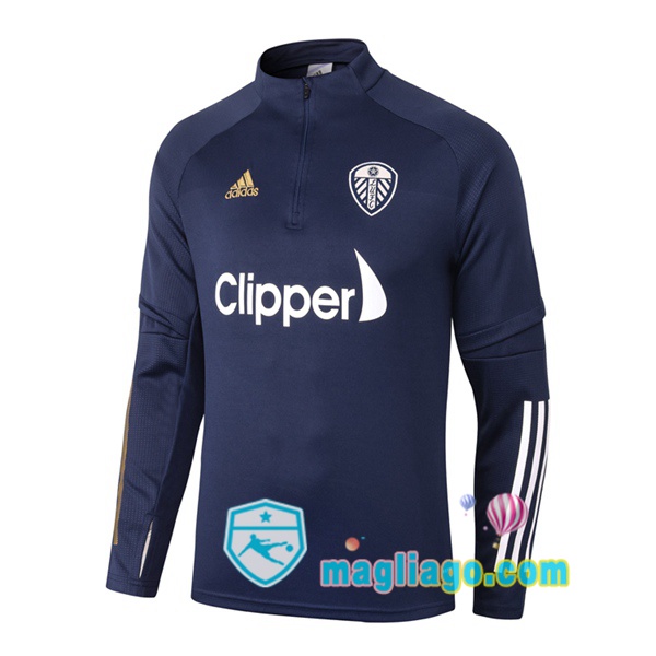 Magliago - Passione Maglie Thai Affidabili Basso Costo Online Shop | Felpe Allenamento Leeds United Blu Royal 2020/2021