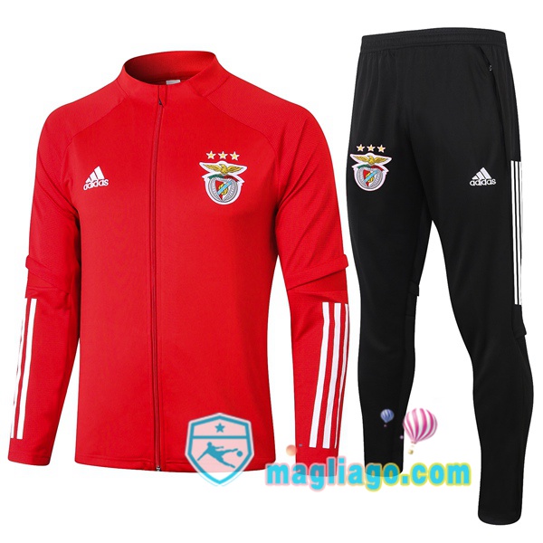 Magliago - Passione Maglie Thai Affidabili Basso Costo Online Shop | Giacca Da Allenamento S.L Benfica Rosso 2020/2021