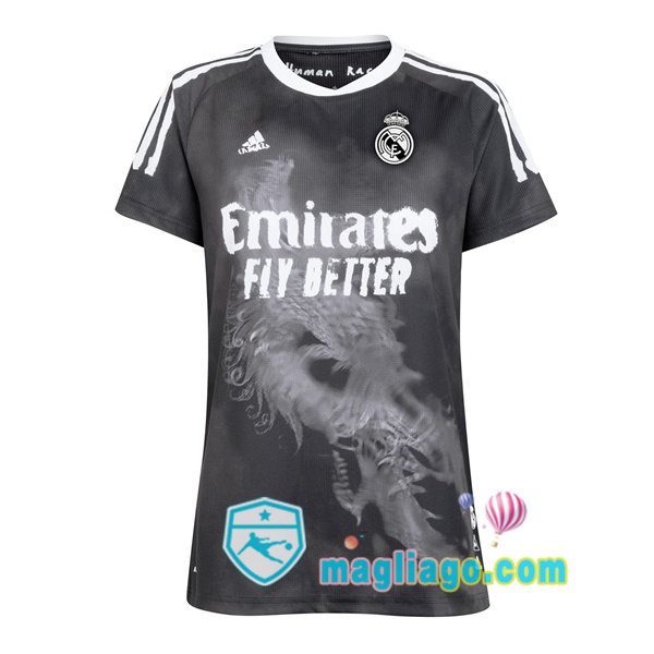Magliago - Passione Maglie Thai Affidabili Basso Costo Online Shop | Maglia Real Madrid Donna Uomo Adidas X Human Race 2020/2021