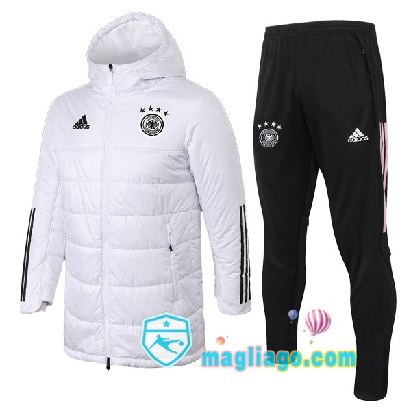 Magliago - Passione Maglie Thai Affidabili Basso Costo Online Shop | Uomo Piumino E Pantaloni Germania Bianco 2020/2021