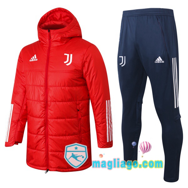 Magliago - Passione Maglie Thai Affidabili Basso Costo Online Shop | Uomo Piumino E Pantaloni Juventus Rosso 2020/2021