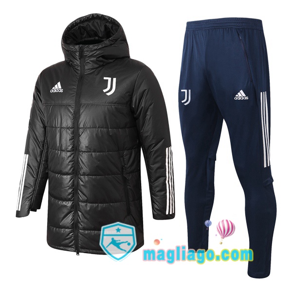 Magliago - Passione Maglie Thai Affidabili Basso Costo Online Shop | Uomo Piumino E Pantaloni Juventus Nero 2020/2021