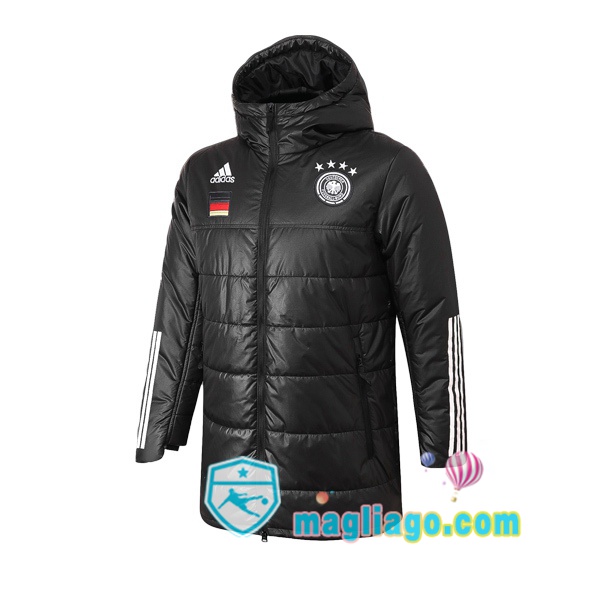 Magliago - Passione Maglie Thai Affidabili Basso Costo Online Shop | Uomo Piumino Da Calcio Germania Nero 2020/2021