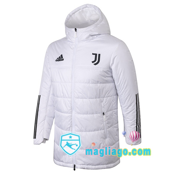 Magliago - Passione Maglie Thai Affidabili Basso Costo Online Shop | Uomo Piumino Da Calcio Juventus Bianco 2020/2021