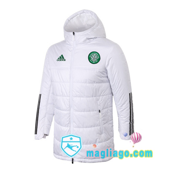 Magliago - Passione Maglie Thai Affidabili Basso Costo Online Shop | Uomo Piumino Da Calcio Celtic FC Bianco 2020/2021
