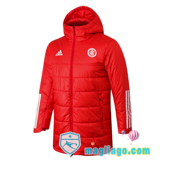 Magliago - Passione Maglie Thai Affidabili Basso Costo Online Shop | Uomo Piumino Da Calcio SC Internacional Rosso 2020/2021