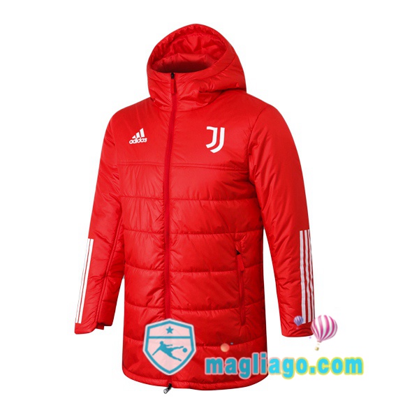 Magliago - Passione Maglie Thai Affidabili Basso Costo Online Shop | Uomo Piumino Da Calcio Juventus Rosso 2020/2021