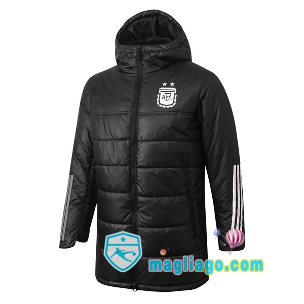 Magliago - Passione Maglie Thai Affidabili Basso Costo Online Shop | Uomo Piumino Da Calcio Argentina Nero 2020/2021