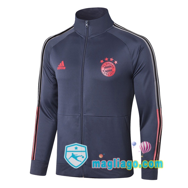 Magliago - Passione Maglie Thai Affidabili Basso Costo Online Shop | Giacca Calcio Bayern Monaco Blu Royal 2020/2021