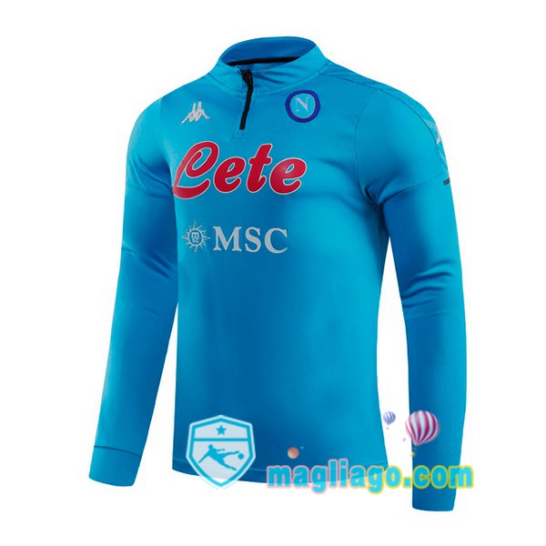 Magliago - Passione Maglie Thai Affidabili Basso Costo Online Shop | Felpe Allenamento SSC Napoli Blu 2020/2021