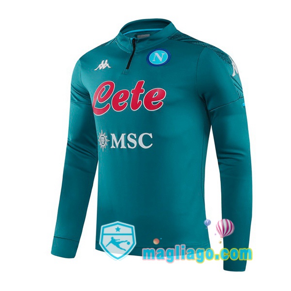 Magliago - Passione Maglie Thai Affidabili Basso Costo Online Shop | Felpe Allenamento SSC Napoli Ciano 2020/2021
