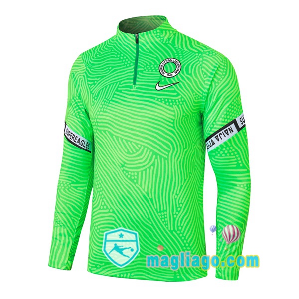 Magliago - Passione Maglie Thai Affidabili Basso Costo Online Shop | Felpe Allenamento Nigeria Verde 2020/2021